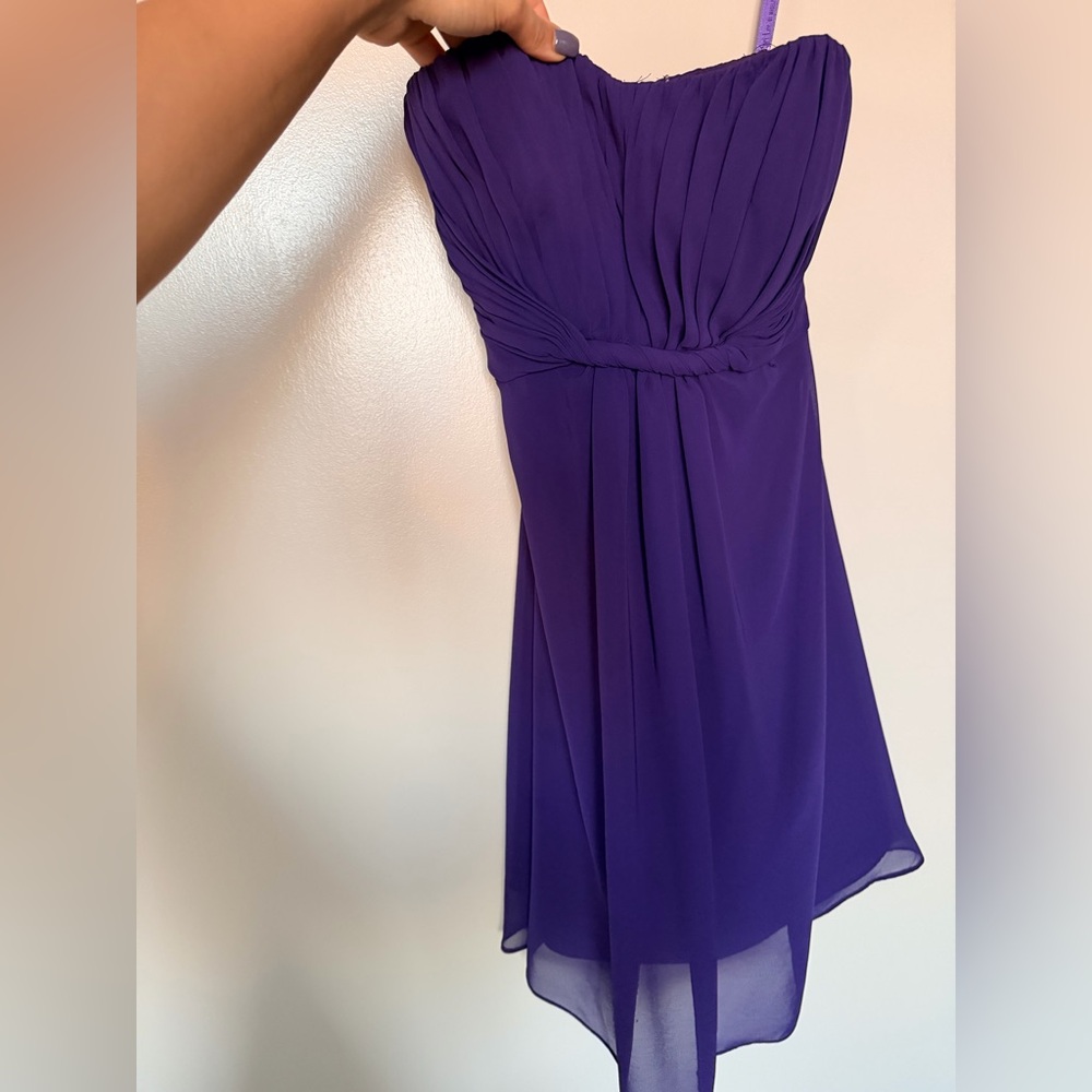 Elegant Purple Women's Dress